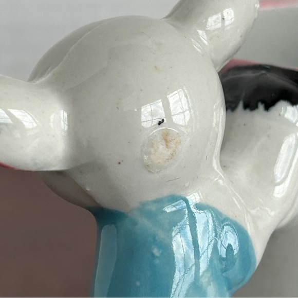 Vintage Always Drink Milk Children's Decorative Deer Mug Pink Stripes - Picture 6 of 10